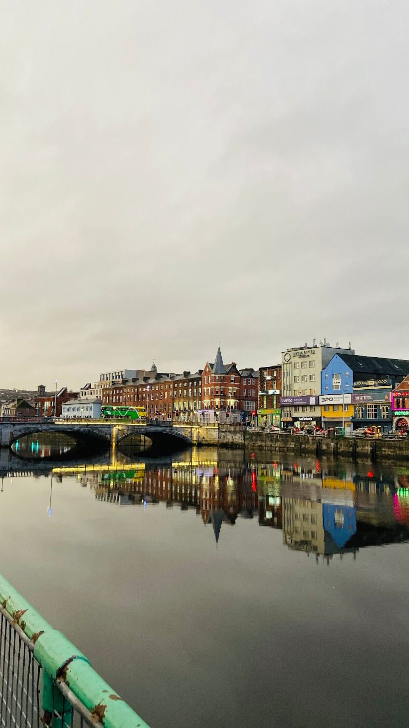 Cork city centre vista aérea